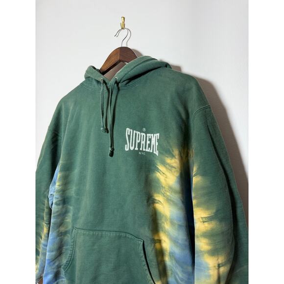 supreme bleached hooded sweatshirt - Picture 2 of 7